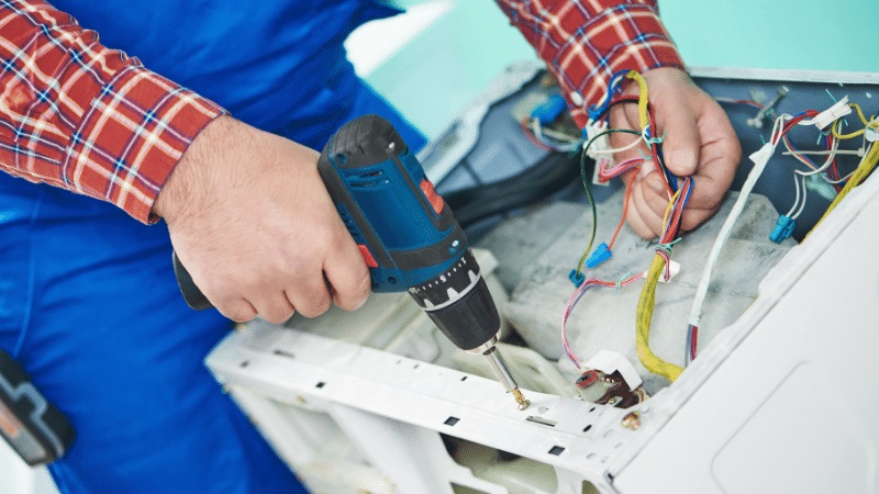 Şereflikoçhisar Westinghouse Westinghouse çamaşır makinesi kart tamiri – Su almama arızası orijinal parça ile giderildi. - Teknik servis örneği